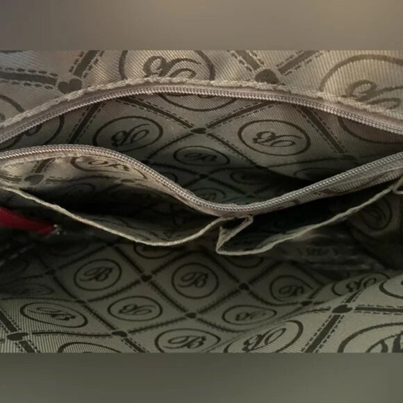 BRIGHTON FERRARA COLLECTION GABRIELLA RED MEDALLION TOTE PURSE - Picture 10 of 14